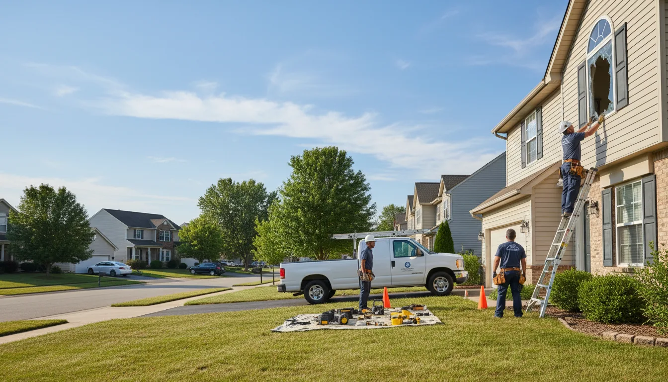 Expert window installer providing residential service in New Site, MS